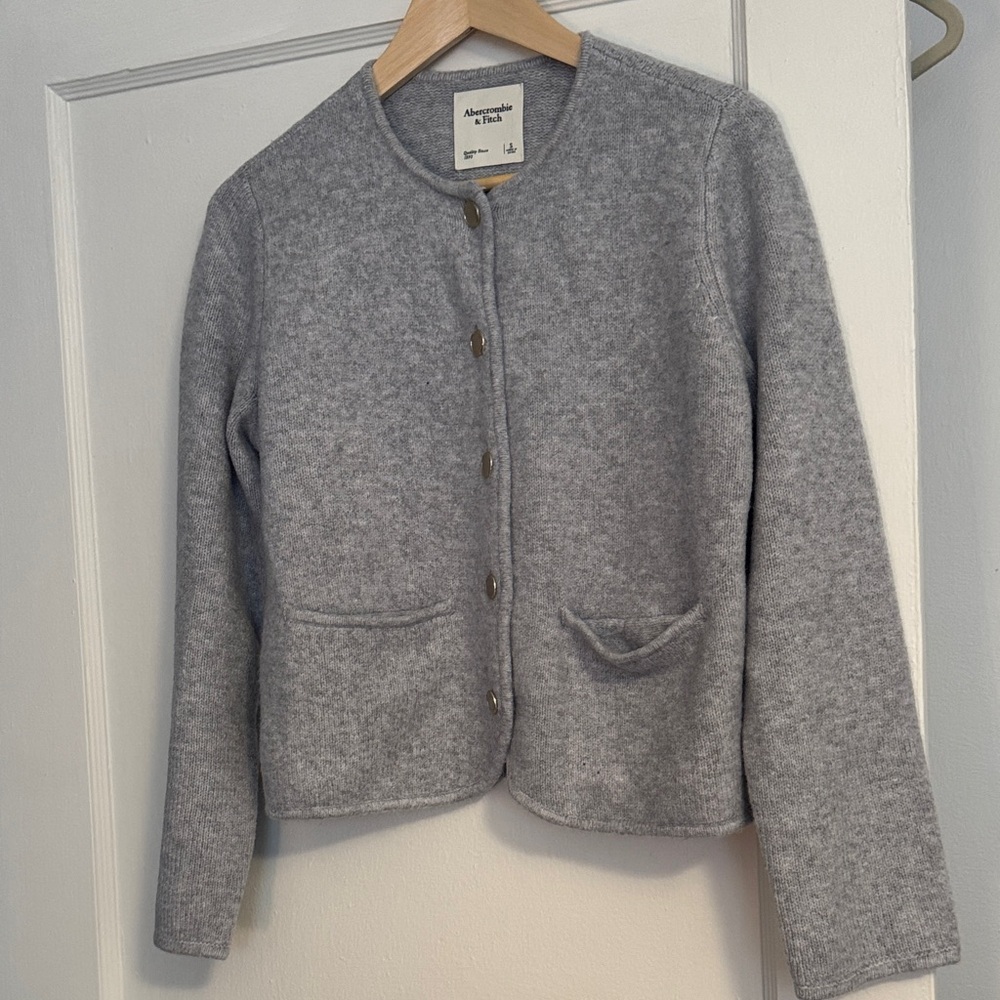 Abercrombie & Fitch Purple Heather Women's Blazer